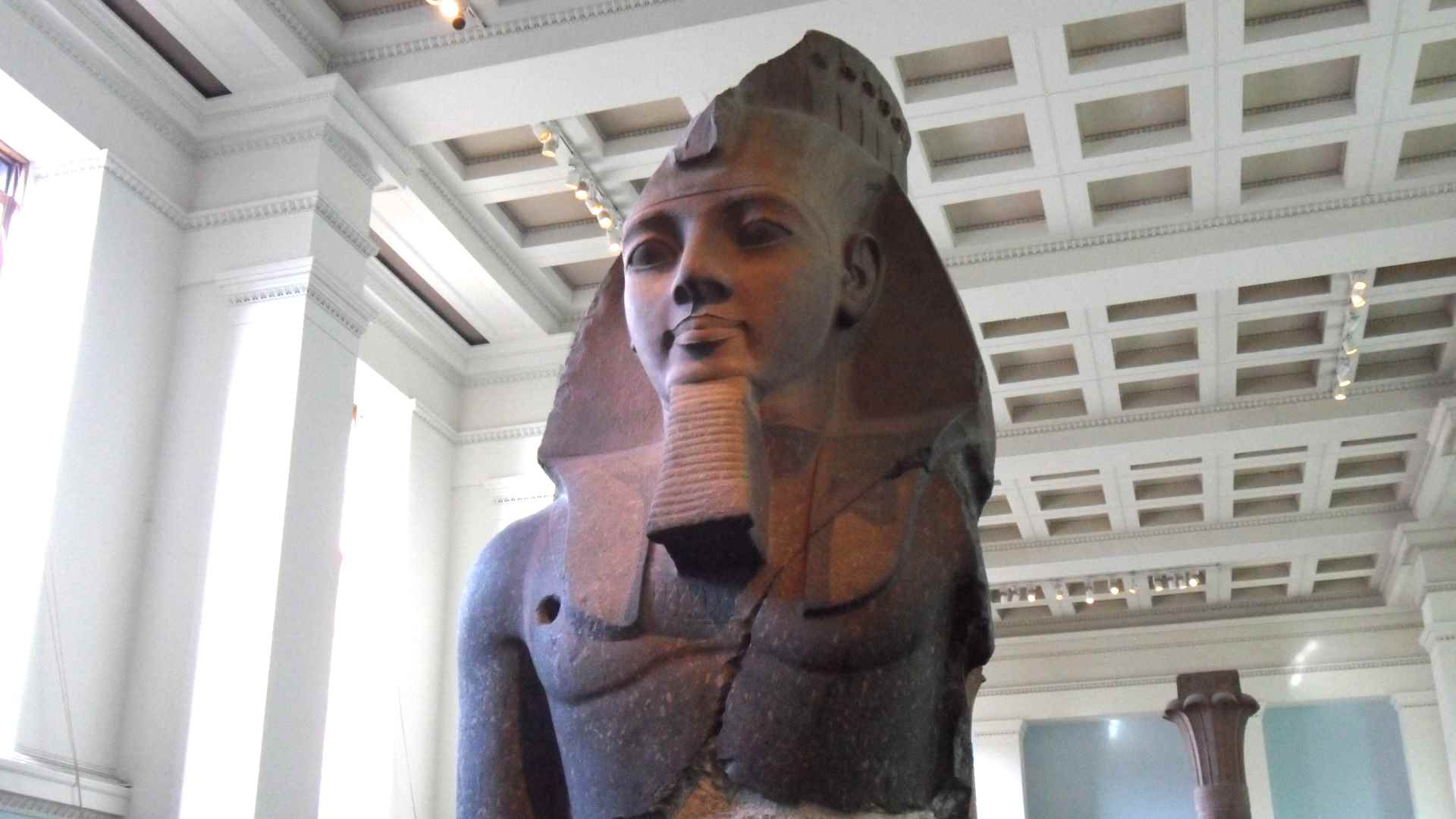 Buste de Ramsès II - British Museum  - Photo P. Vauclair