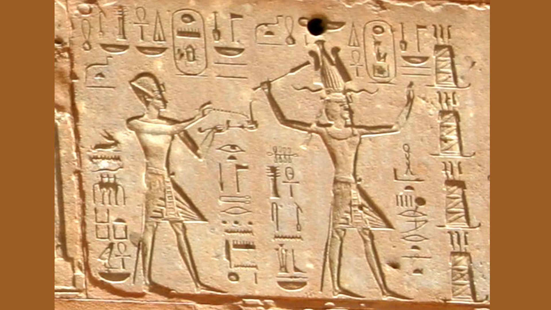 Thoutmosis III et la reine Hatshepsout - Chapelle rouge, Karnak
